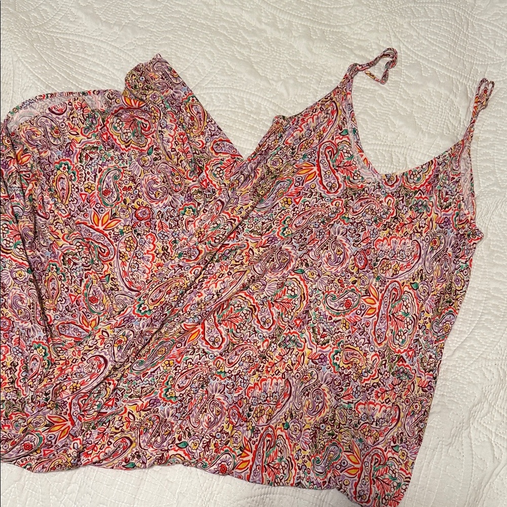 Lovestitch Multicolor Paisley Maxi Dress